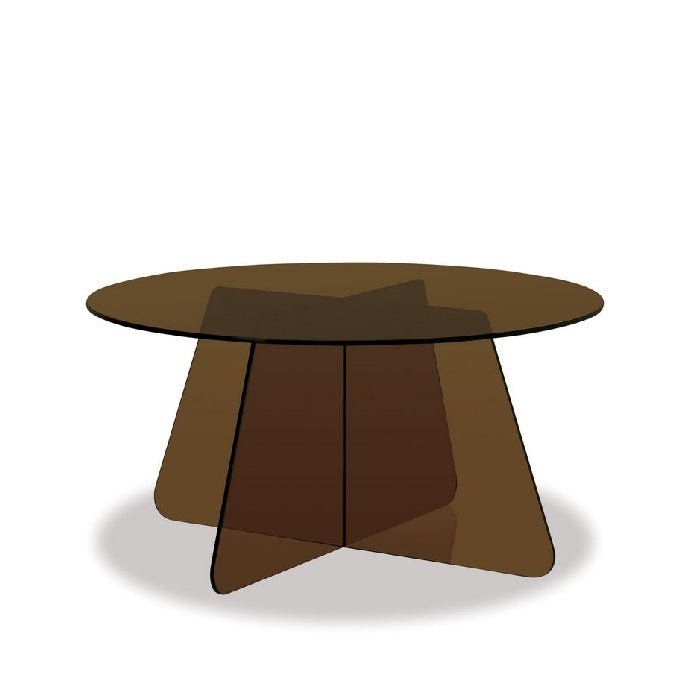 Cosmos Coffee Table - Tinted glass - Paulas Home & Living