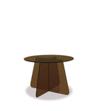 Cosmos Side Table - Tinted Glass - Paulas Home & Living
