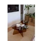 Cosmos Side Table - Tinted Glass - Paulas Home & Living