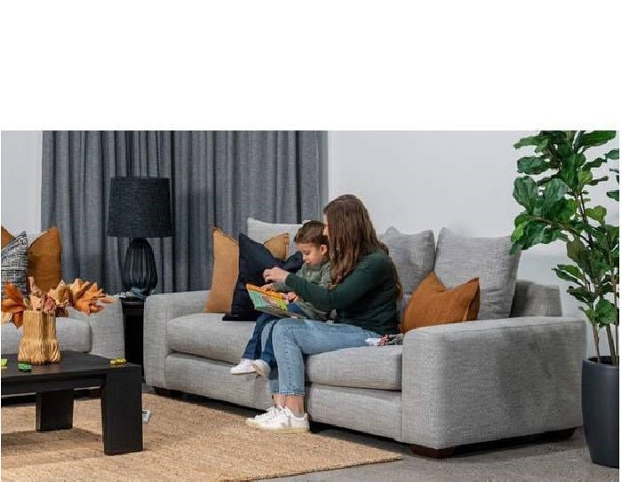 Cove 3.5 Seater Sofa - Fabric - Paulas Home & Living