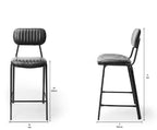 Datsun Barstool Vintage Green PU - 650SH - Paulas Home & Living