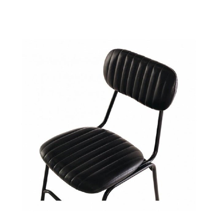 Datsun Chair Vintage PU Upholstered Retro Dining - Paulas Home & Living