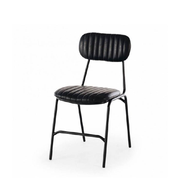 Datsun Chair Vintage PU Upholstered Retro Dining - Paulas Home & Living