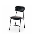 Datsun Chair Vintage PU Upholstered Retro Dining - Paulas Home & Living