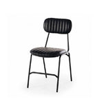 Datsun Chair Vintage PU Upholstered Retro Dining - Paulas Home & Living