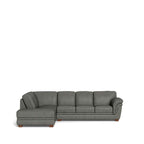 Demi 3 Seater with LHF Corner Chaise in Leather - Paulas Home & Living