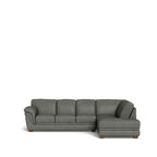 Demi 3 Seater with RHF Corner Chaise in Leather - Paulas Home & Living