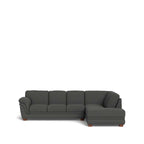 Demi 3 Seater with RHF Corner Chaise in Leather - Paulas Home & Living