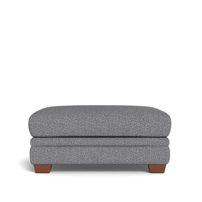 Demi Ottoman in Fabric - Paulas Home & Living