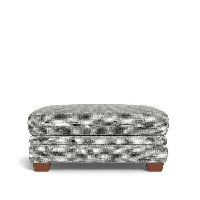 Demi Ottoman in Fabric - Paulas Home & Living