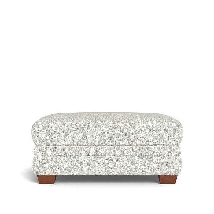 Demi Ottoman in Fabric - Paulas Home & Living