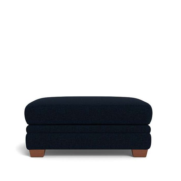 Demi Ottoman in Fabric - Paulas Home & Living