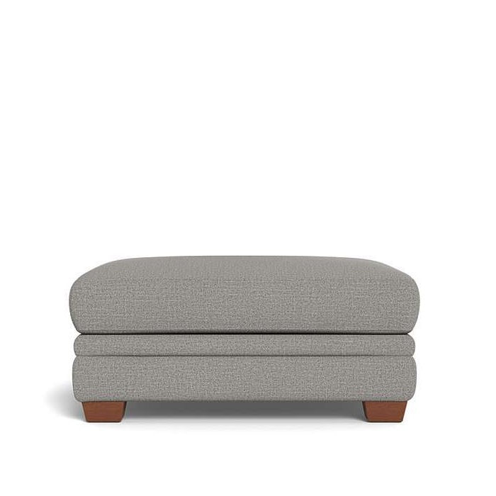 Demi Ottoman in Fabric - Paulas Home & Living