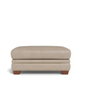 Demi Ottoman in Leather - Paulas Home & Living