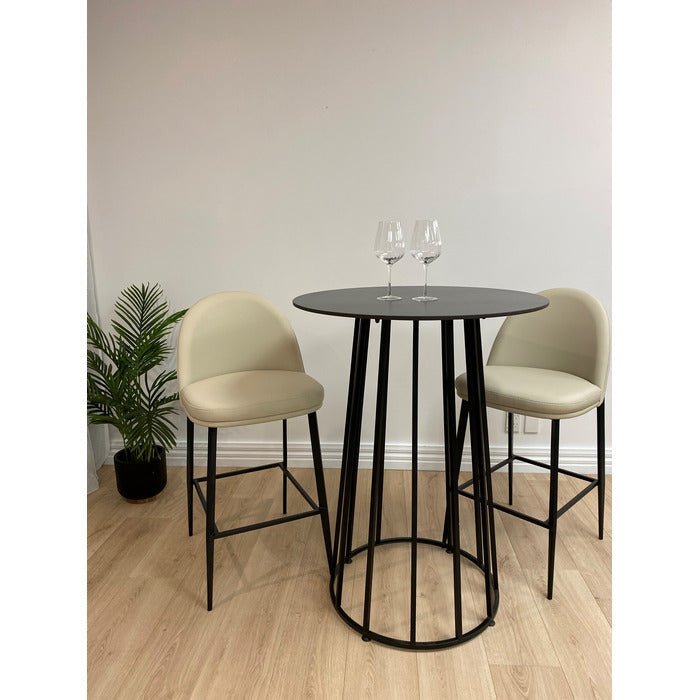 Devon Barstool leather - Paulas Home & Living