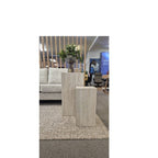 Dice Coffee Tables 2 pce Set - Pedestal - Paulas Home & Living