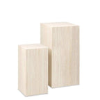 Dice Coffee Tables 2 pce Set - Pedestal - Paulas Home & Living