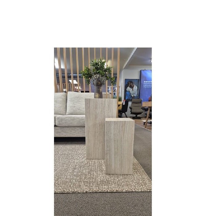 Dice Coffee Tables 2 pce Set - Pedestal - Paulas Home & Living