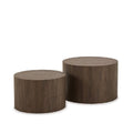 Dice Coffee Tables 2 pce Set - Round - Paulas Home & Living