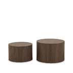 Dice Coffee Tables 2 pce Set - Round - Paulas Home & Living