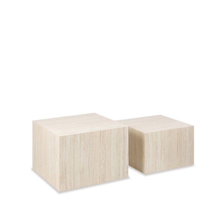 Dice Coffee Tables 2 pce Set - Square - Paulas Home & Living