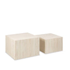 Dice Coffee Tables 2 pce Set - Square - Paulas Home & Living