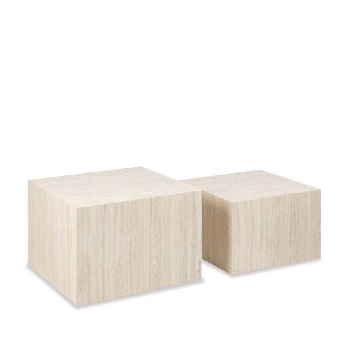 Dice Coffee Tables 2 pce Set - Square - Paulas Home & Living