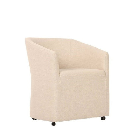 Dieppe Swivel Dining Chair - Olson Cement Herringbone - Paulas Home & Living