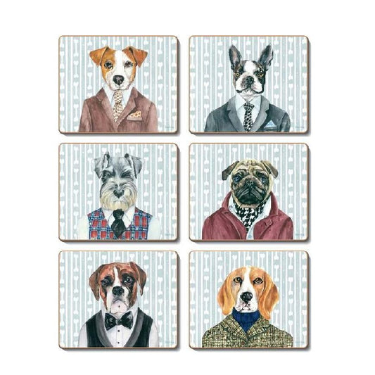 Dogs Dinner Coasters - Paulas Home & Living