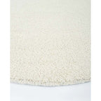 Dorset Round Floor Rug - Natural White (Wool & Merino) - Paulas Home & Living
