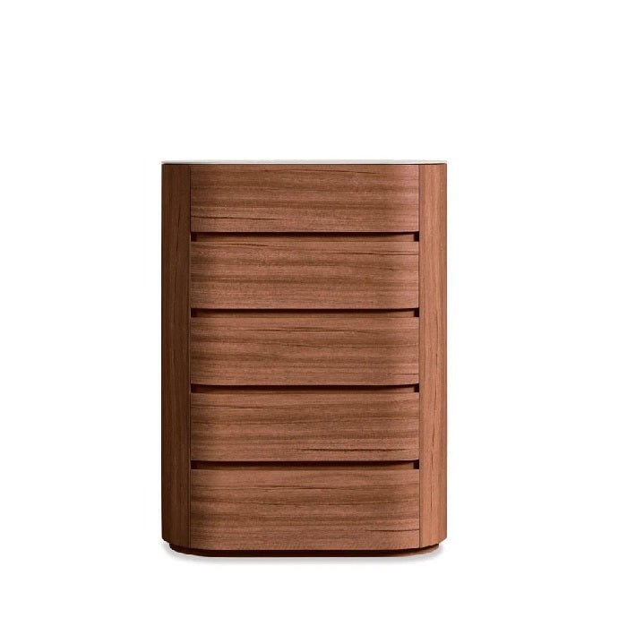 Duke 5 Dr Tallboy - Gentle Curves and Ceramic Top - Paulas Home & Living