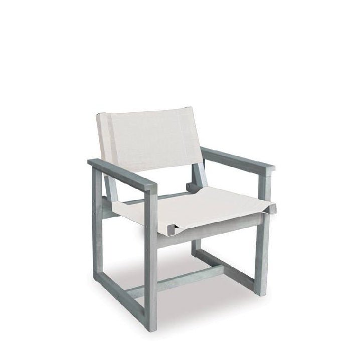 E2 Outdoor Chair - Accoya White - Paulas Home & Living
