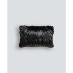 Ebony Plume Cushion (Faux Fur) - Paulas Home & Living