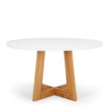 Echo Concrete Dining Table 1300dia - Sits 4 - 6 - Paulas Home & Living