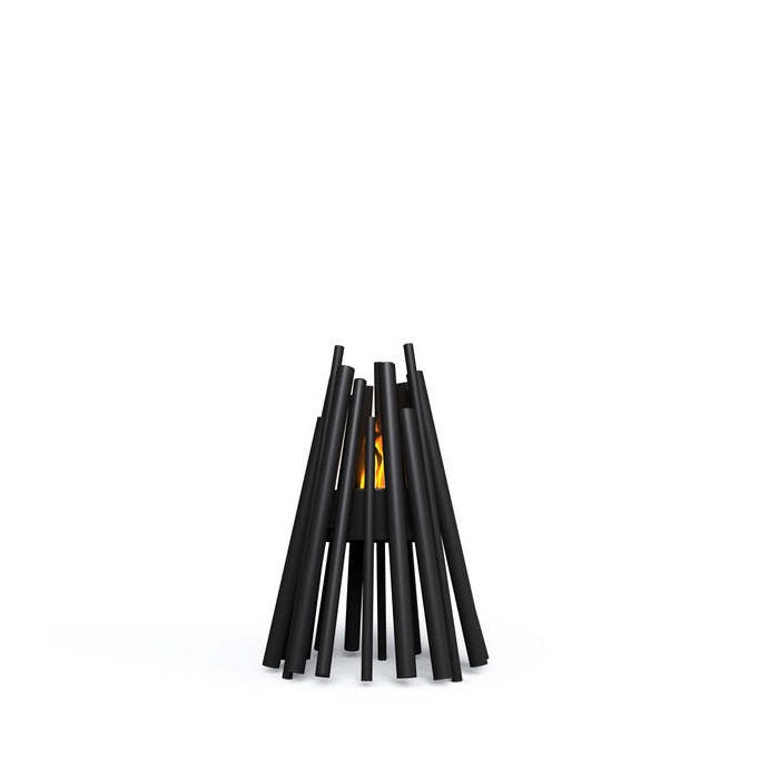 Ecosmart Fire Stix 8 + AB8 Burner - Black - Paulas Home & Living