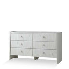 Elegant 6 Dr Lowboy - Grey/White or Black - Paulas Home & Living