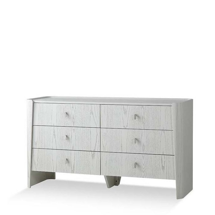 Elegant 6 Dr Lowboy - Grey/White or Black - Paulas Home & Living