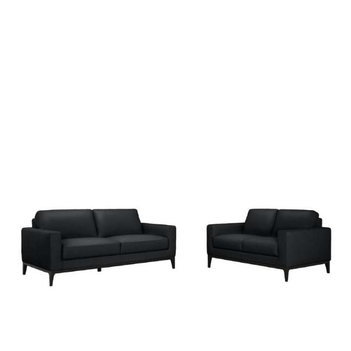 Elise 3 + 2 Seater suite - Full - grain corrected leather - Paulas Home & Living