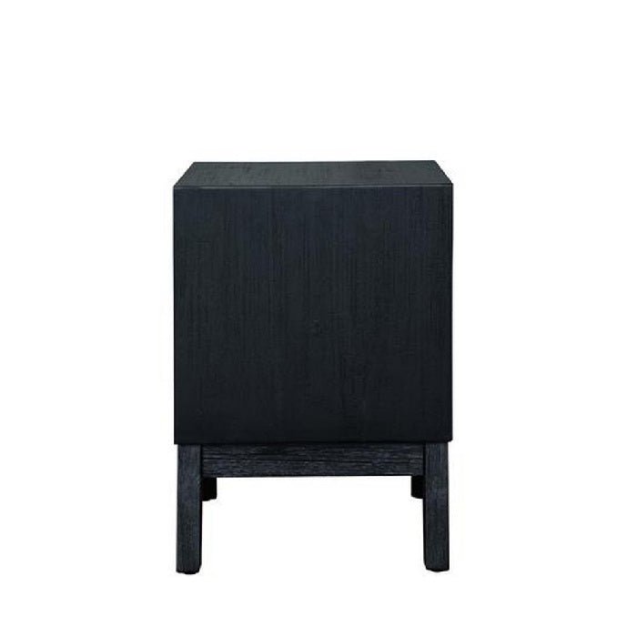 Ella 2 Dr Bedside - Brushed Gold Handles - Paulas Home & Living