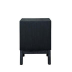 Ella 2 Dr Bedside - Brushed Gold Handles - Paulas Home & Living