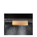 Ella 2 Dr Bedside - Brushed Gold Handles - Paulas Home & Living