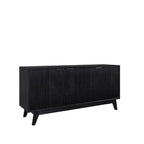 Ella 3 Door Buffet - Brushed Gold Handles - Paulas Home & Living