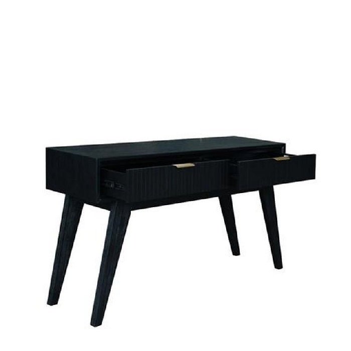 Ella Console Table - Brushed Gold Handles - Paulas Home & Living