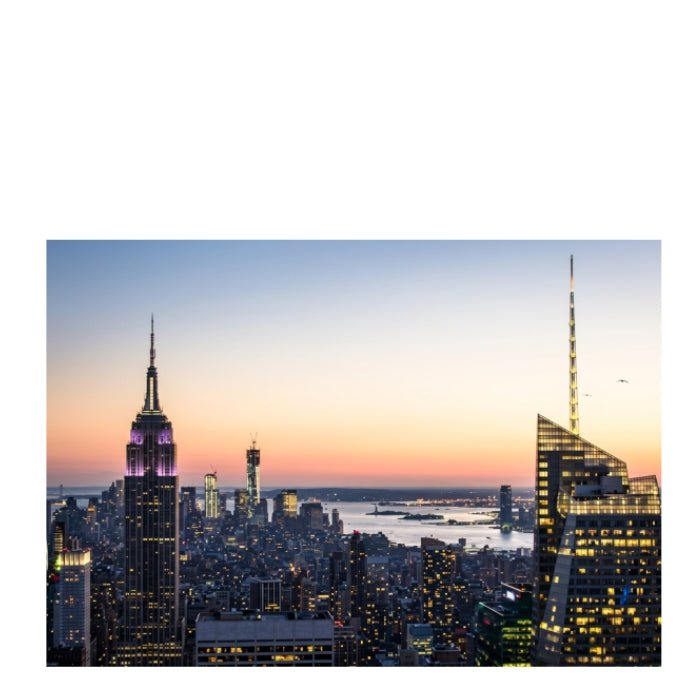 Empire State Sundown Perspex Art 1200x800 - NEW - Paulas Home & Living