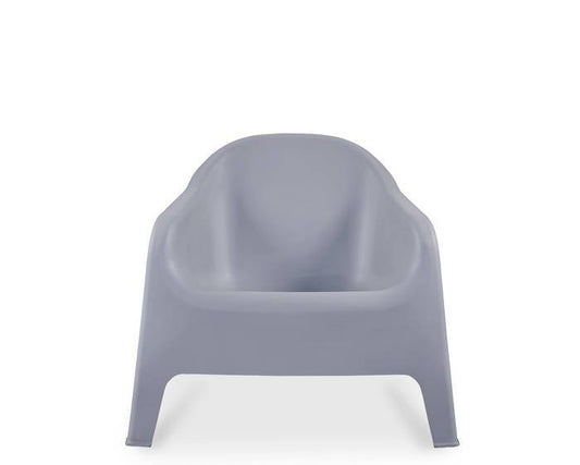 Enzo Outdoor Chair - Light Grey (Stackable) - Paulas Home & Living