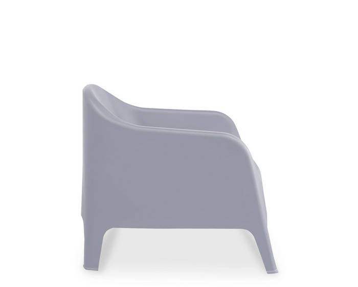 Enzo Outdoor Chair - Light Grey (Stackable) - Paulas Home & Living