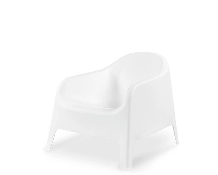 Enzo Outdoor Chair - White (Stackable) - Paulas Home & Living