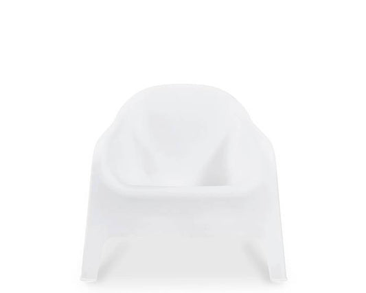 Enzo Outdoor Chair - White (Stackable) - Paulas Home & Living