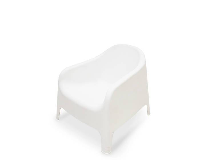 Enzo Outdoor Chair - White (Stackable) - Paulas Home & Living