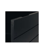 Etch Display Highboard (Black Oak) - Paulas Home & Living